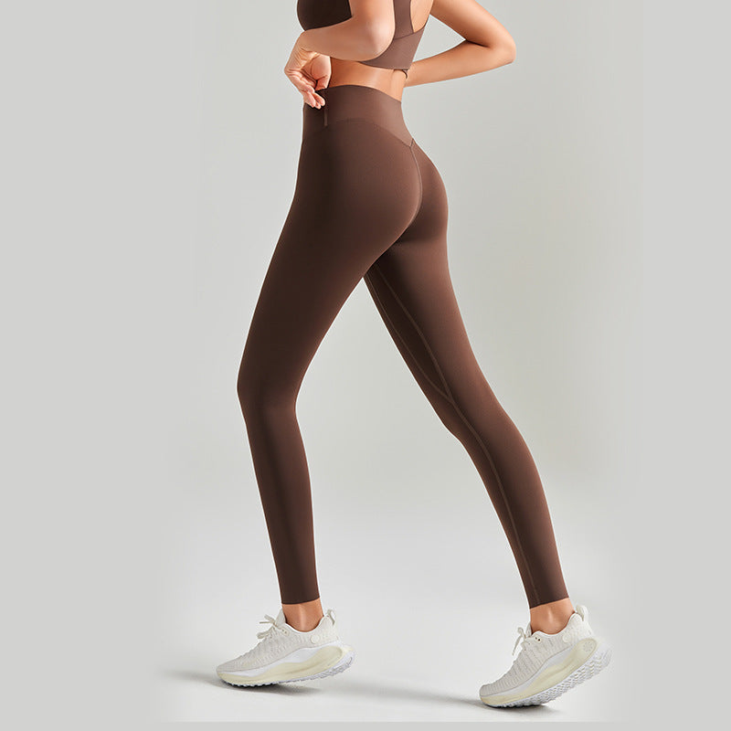 High-Waist Sculpting Leggings – Seamless Fit for Yoga, Pilates & Training
