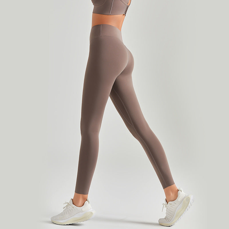 High-Waist Sculpting Leggings – Seamless Fit for Yoga, Pilates & Training
