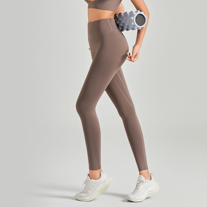 High-Waist Sculpting Leggings – Seamless Fit for Yoga, Pilates & Training