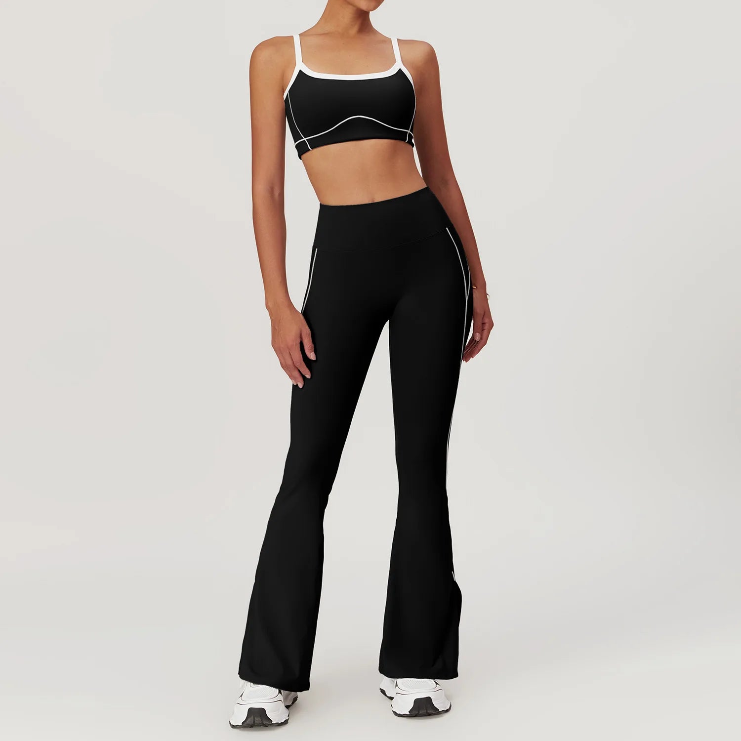 Women's 2-Piece Activewear Set — Sports Bra & High-Waist Leggings