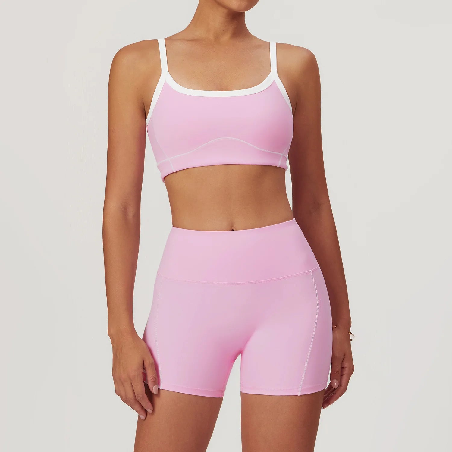 Women's 2-Piece Activewear Set — Sports Bra & Shorts